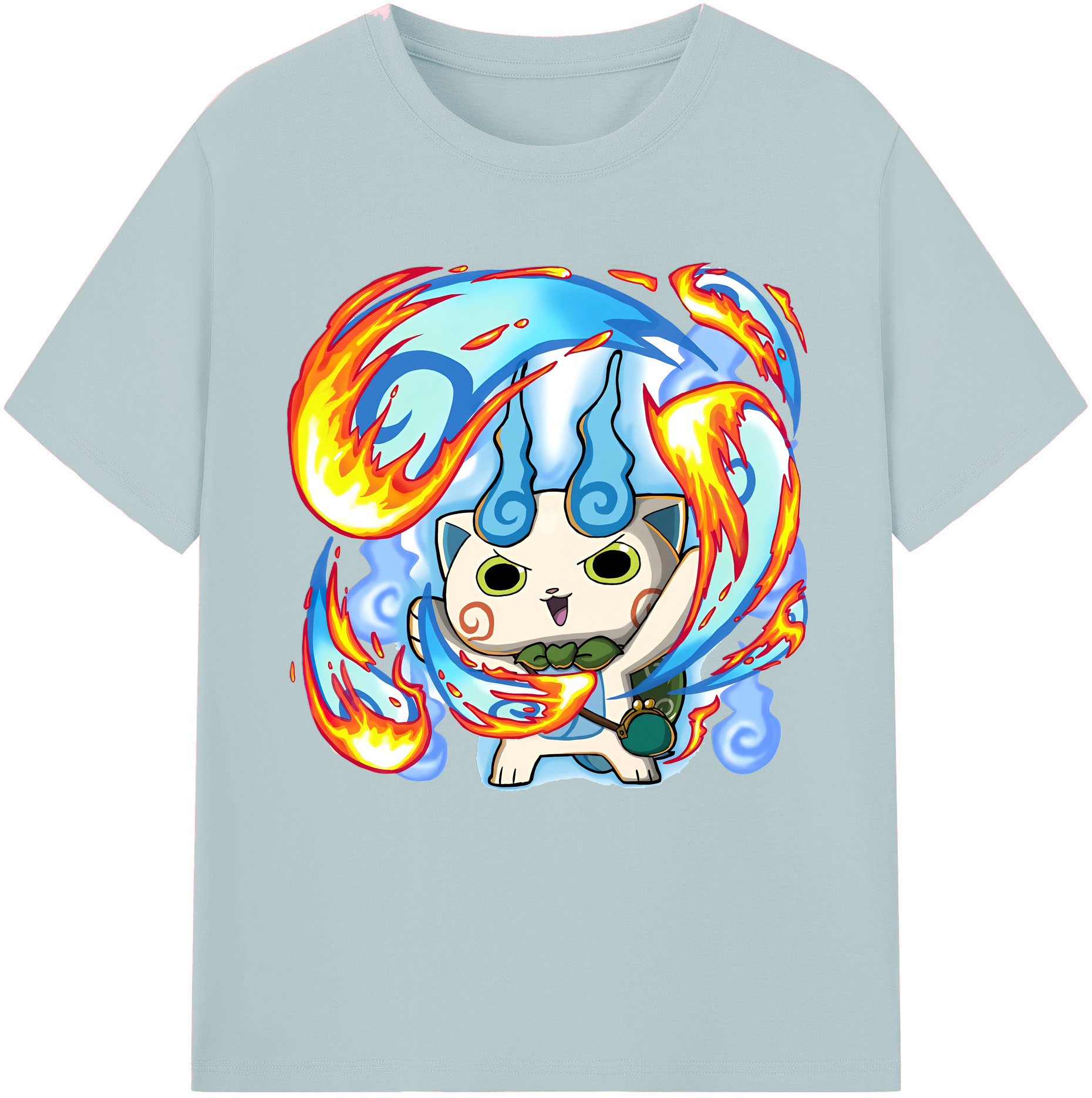 （画像用） 妖怪ウォッチ Yo-kai Watch 綿100％半袖Tシャツ（フロントプリント）